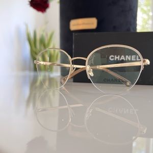 Chanel Gold Frames